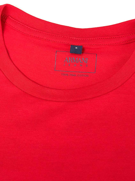 Armani jeans v sales neck t shirt