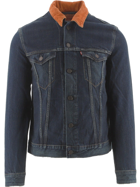Levi Mens Navy Denim Jacket – Branded Wear