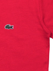 Lacoste Red Crew Neck T-Shirt