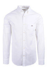 Gant White Cotton Linen Shirt