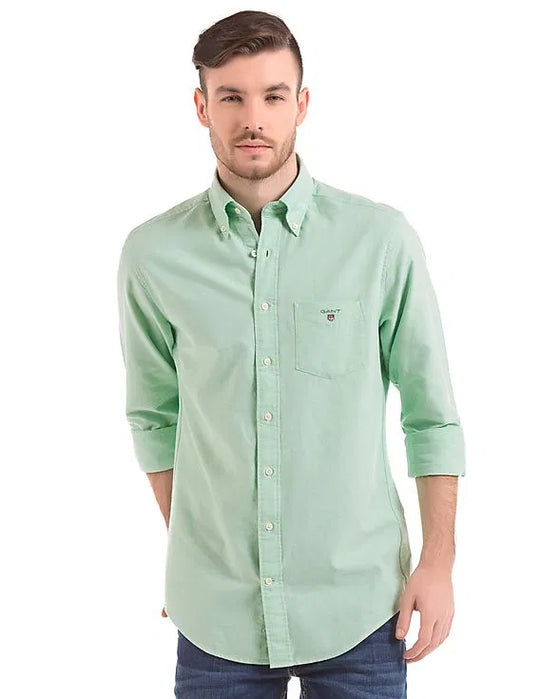 Gant Lagoon Blue Classic Oxford Shirt