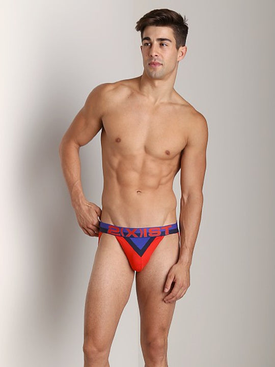 2(x)ist Fiery Red One Jock Strap