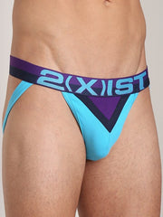 2(x)ist Turquoise One Jock Strap
