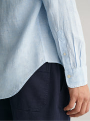 GANT REG LINEN HOUNDSTOOTH SHIRT