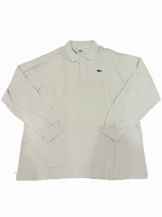 Lacoste Mens Cream Polo Shirt