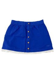 Roxy Blue Skirts with White Frills