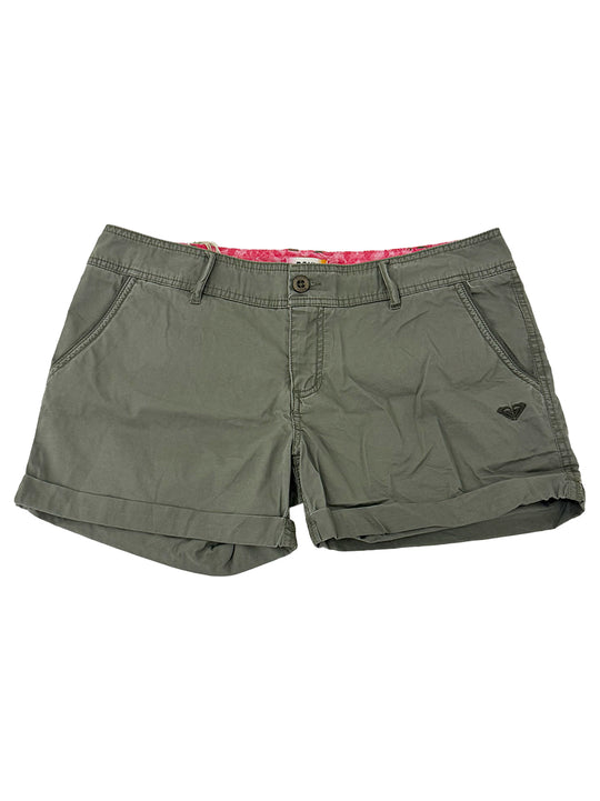 Roxy Military Green Cargo Shorts