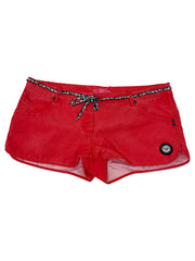 Roxy Washed Red Short Shorts
