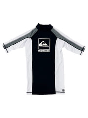 Quiksilver Mens Black & White Swimming Top