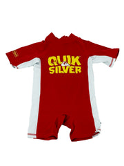 Quiksilver Toddler Red & Yellow Bathing Suit