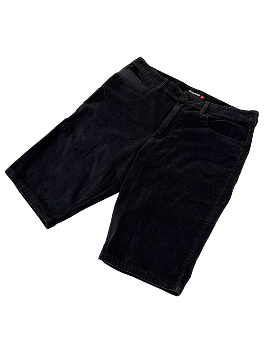 Quiksilver Mens Charcoal Cord Shorts