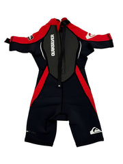 Quiksilver Junior Black & Red Wet Suit