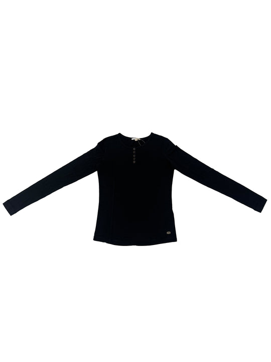 Quiksilver Mens Navy Half Buttoned Top