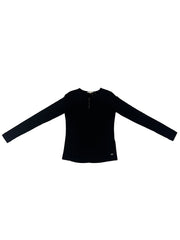 Quiksilver Mens Navy Half Buttoned Top