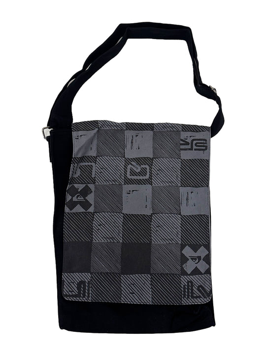 Quiksilver Black & Grey Satchel