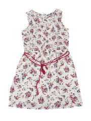 Roxy White Summer Floral Dress