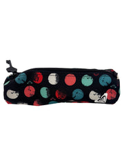 Roxy Black/Dots Pencil Case