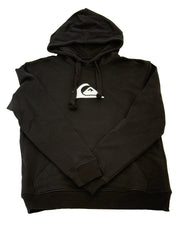Quiksilver Mens Black & White Hooded Sweatshirt