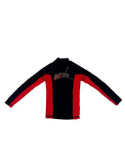 Quiksilver Junior Black & Red Swimming Top