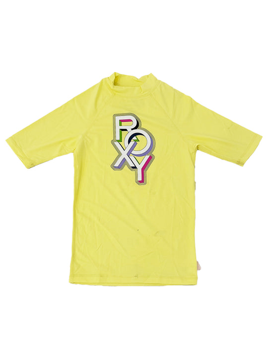 Roxy Girls Yellow Surf Top