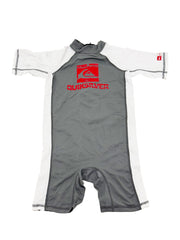 Quiksilver Toddler Grey & Red Bathing Suit