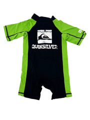 Quiksilver Toddler Black & Green Bathing Suit