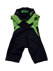 Quiksilver Mens Black & Green Wet Suit