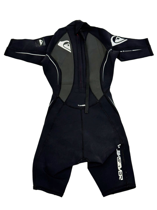 Quiksilver Mens Black & Grey Wet Suit