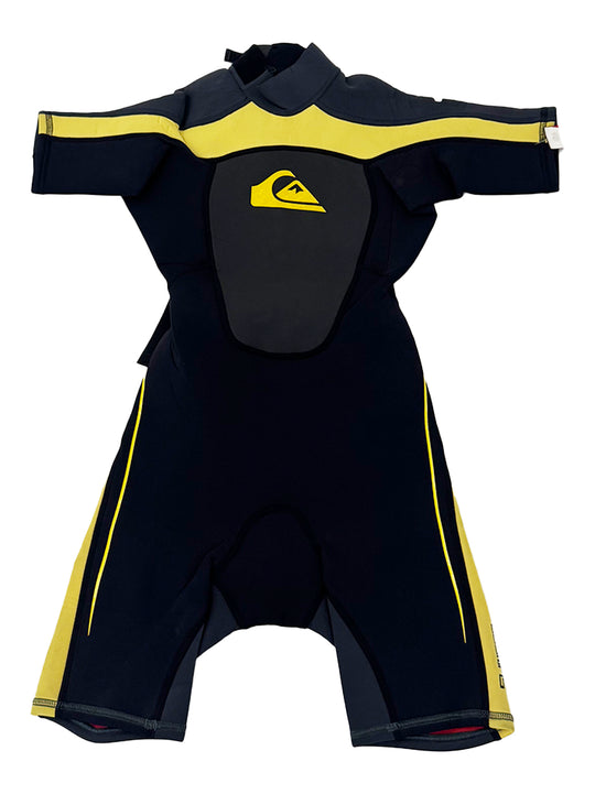 Quiksilver Boys Black & Yellow Wet Suit