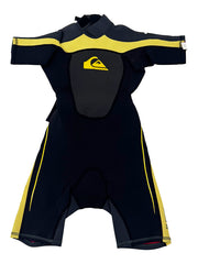 Quiksilver Boys Black & Yellow Wet Suit