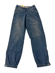 Roxy Womens Washed Blue Jeans