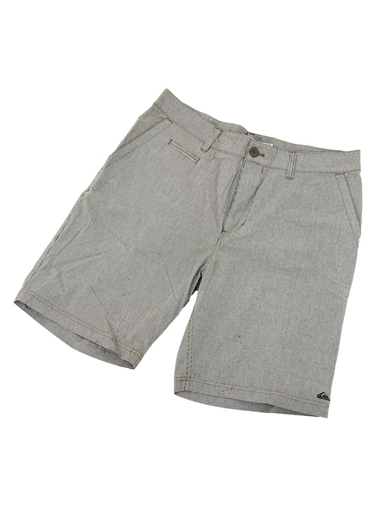 Quiksilver Womens Khaki Striped Shorts