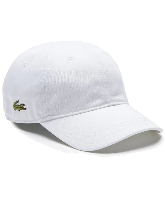 Lacoste Kids White Logo Cap