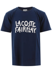 Lacoste Navy Short Sleeve Crew Neck T-Shirt