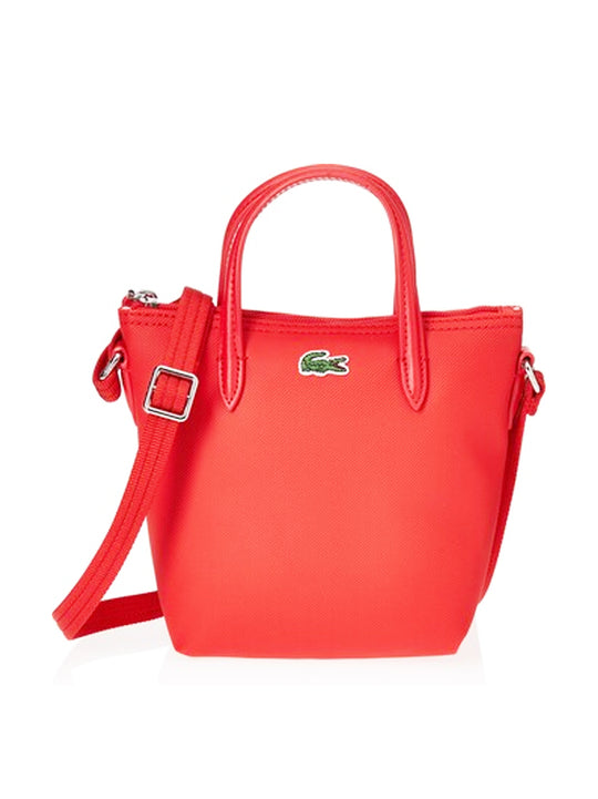 Lacoste Pink Extra Small Shopping Cross Bag