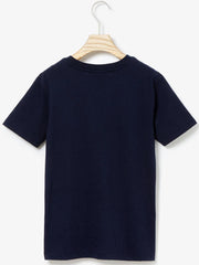 Lacoste Kids Navy Crew Neck T-Shirt