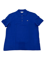 Lacoste Mens Blue Slim Fit Polo Shirt