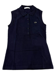 Lacoste Girls Blue Polo Dress