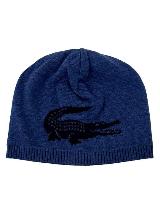 Lacoste Blue Logo Beanie
