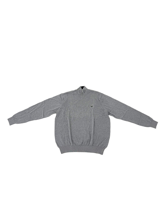 Lacoste Light Grey PEM Cardigan