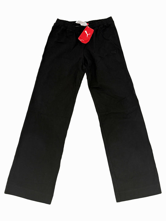 Puma Boys Black Tracksuit Pants
