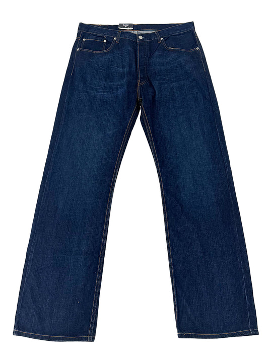 Levi Mens Dark Blue Loose Fit Jeans