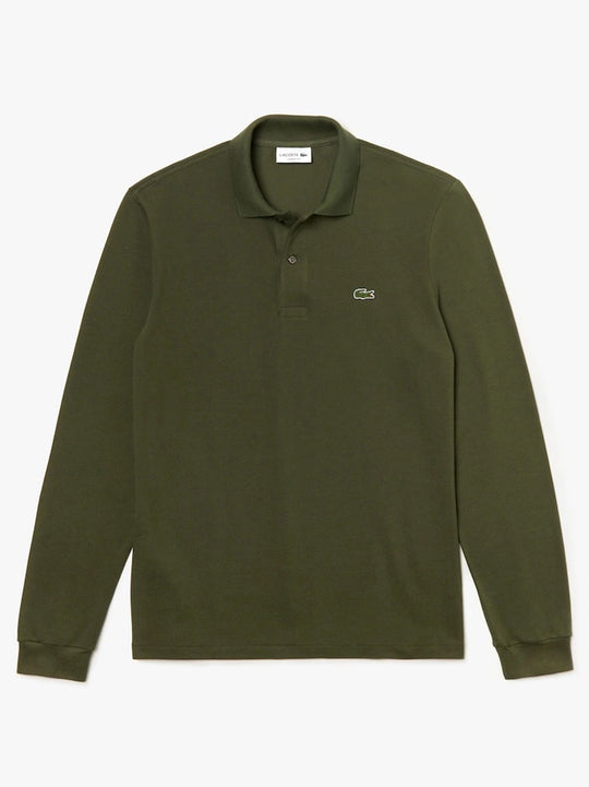 Lacoste Khaki Logo Polo Shirt