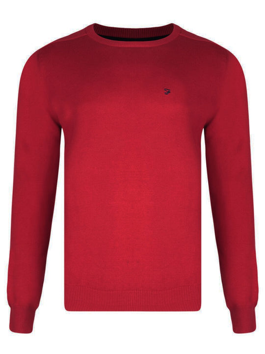 Farah Classic Knitted Red Chilli Sweater