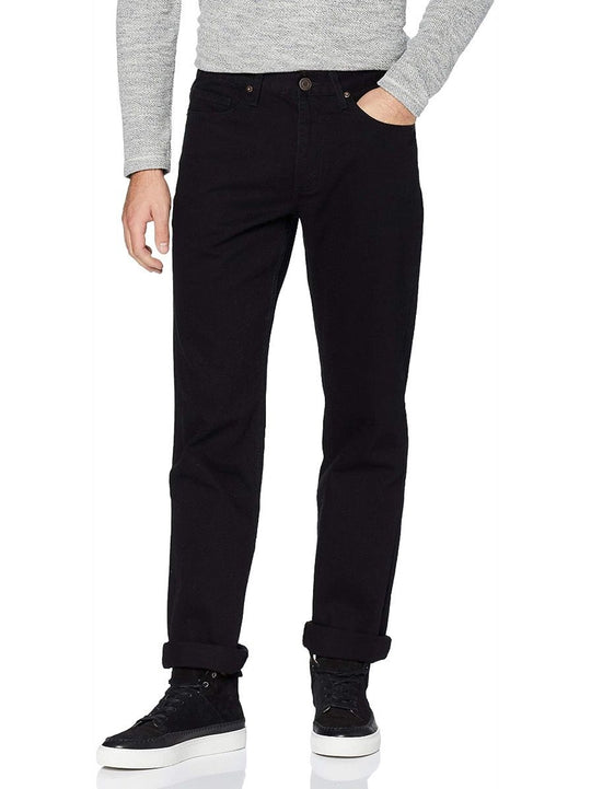 Farah Rigid Denim Black Jeans