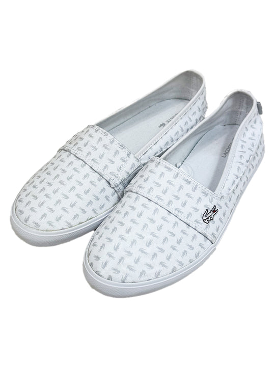 Lacoste White Marice 116 Slip On Shoe
