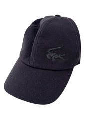 Lacoste Black Emblem Croco Cap