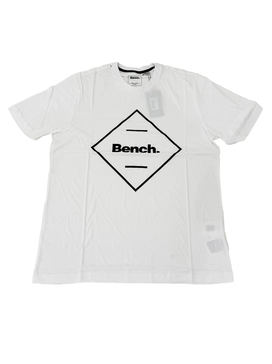 Bench White Logo T-Shirt