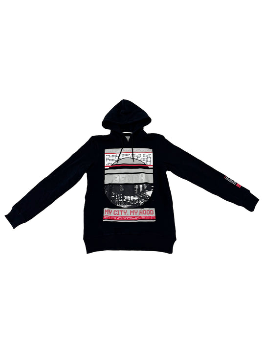 Bench Black Logo Hoodie