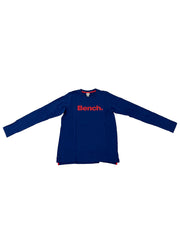 Bench Navy/Red Core LS T-shirt